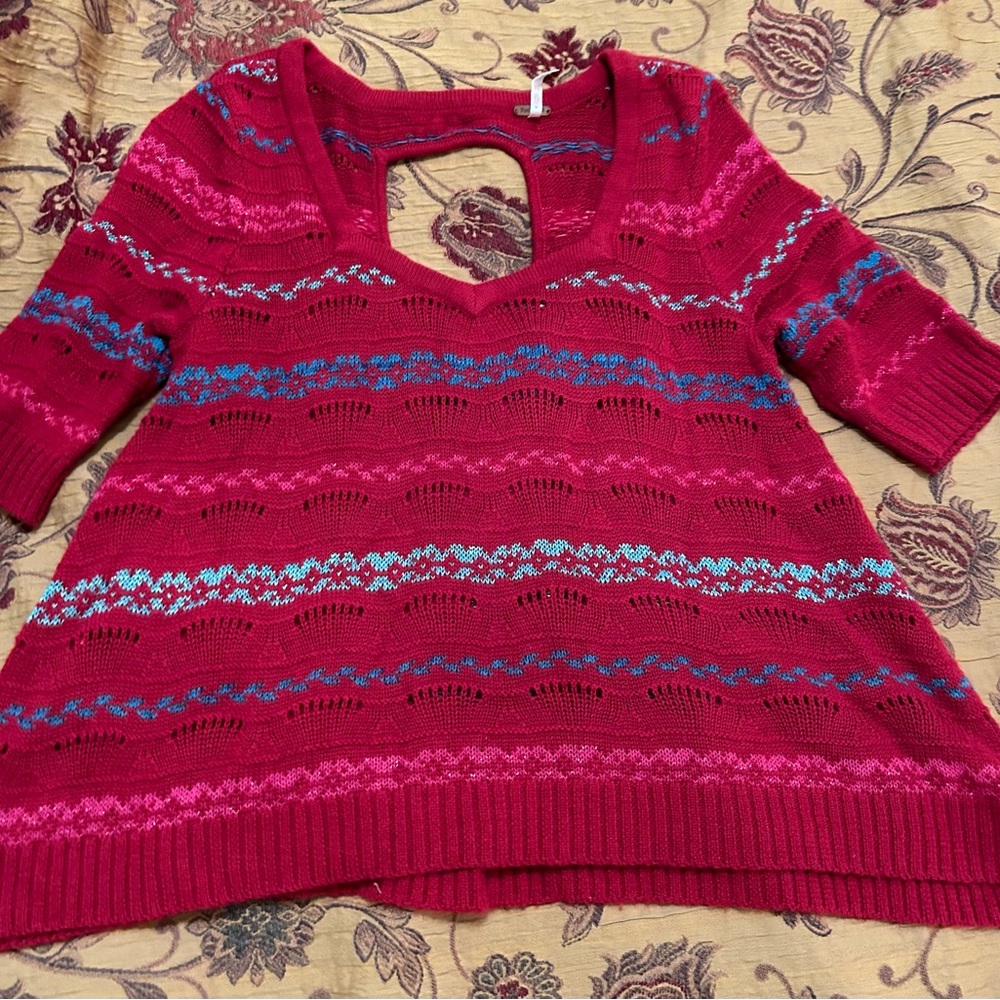 FREE PEOPLE Cropped Sweater